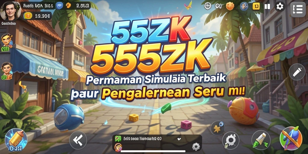 Gameplay menarik dalam 555ZK yang memukau.