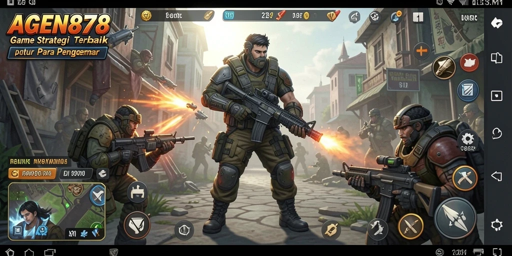 Tampilan gameplay AGEN878 dengan pengalaman strategi yang mendebarkan.