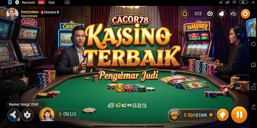 Tampilan gameplay kasino yang menarik dan interaktif di CACOR78.