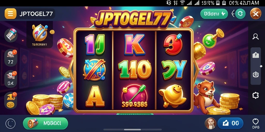 Tampilan menarik dari gameplay JPTOGEL77 yang seru dan menantang.