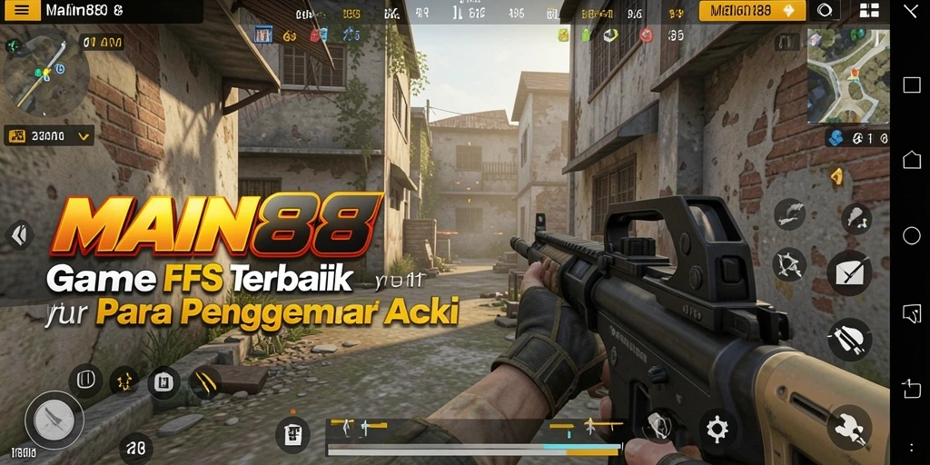 Screenshot gameplay MAIN88 dengan aksi tembak-menembak yang seru.