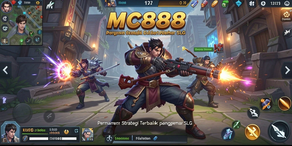 Screenshot menampilkan momen seru gameplay SLG di MC888.