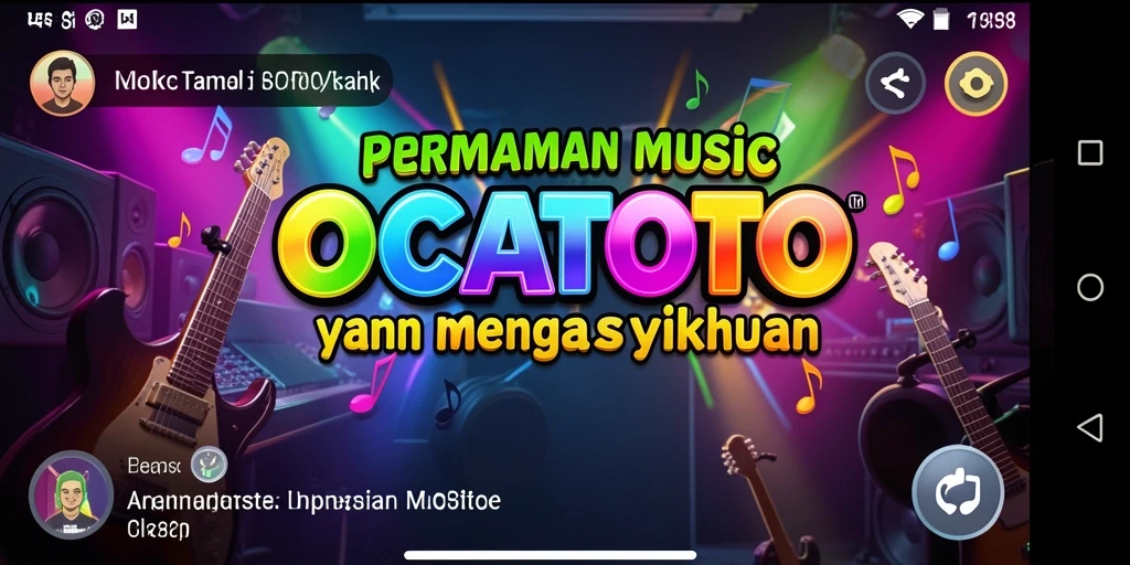 Tampilan gameplay OCATOTO yang menarik dan interaktif.