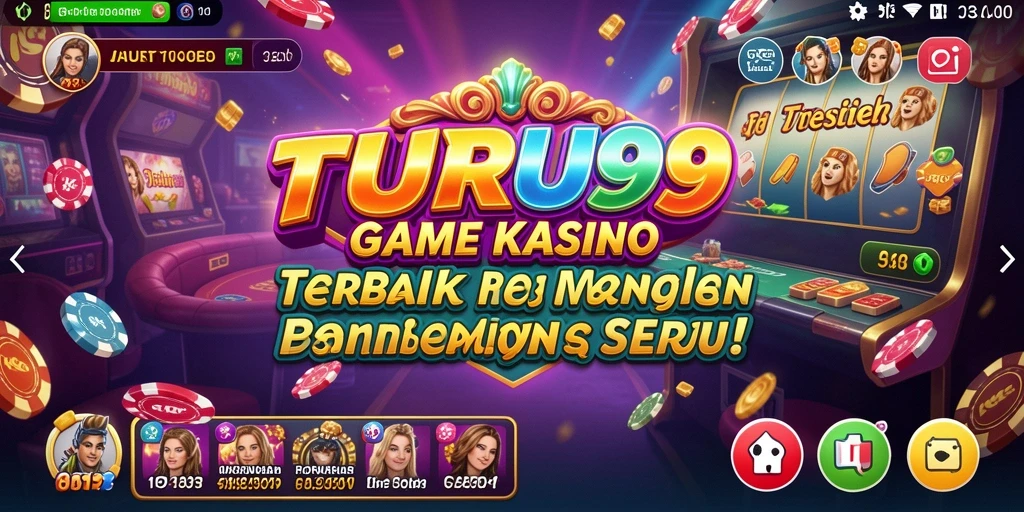 Screenshot TURU99 menampilkan gameplay yang mendebarkan dan interaksi langsung.
