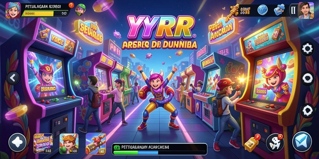 Tampilan gameplay YYRR yang penuh aksi dan keseruan.